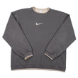 Load image into Gallery viewer, Vintage Rare Nike Embroidered Centre Swoosh Crewneck - L