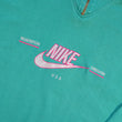 Load image into Gallery viewer, Vintage RARE Nike Embroidered Logo Grey Tag Quarter Zip Sweatshirt - M