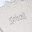 Load image into Gallery viewer, Vintage Schott NYC Embroidered Knit Sweater - L