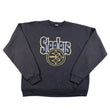 Load image into Gallery viewer, Vintage Pittsburgh Steelers Embroidered Spell Out Crewneck - M