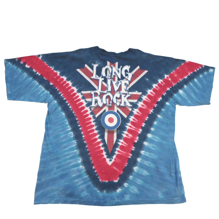Vintage The Who Tie-Dye Single Stitch T-Shirt - XXL