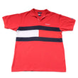 Load image into Gallery viewer, Vintage RARE Tommy Hilfiger Embroidered Script Spell Out Big Flag - L