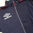 Load image into Gallery viewer, Vintage Umbro Big Embroidered Logo Fleece - L