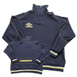 Load image into Gallery viewer, Vintage Umbro Embroidered Quarter Zip Sweatshirt - M/L