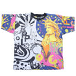 Load image into Gallery viewer, Vintage RARE Versace WOMENS All Over Print T-Shirt - XL