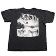 Load image into Gallery viewer, Vintage Wolf Front & Back Graphic T-Shirt - L/XL