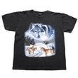 Load image into Gallery viewer, Vintage Wolf Front & Back Graphic T-Shirt - L/XL