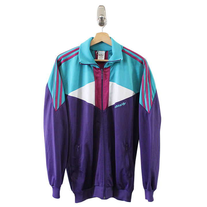 Vintage 80s Adidas Track Jacket - M/L