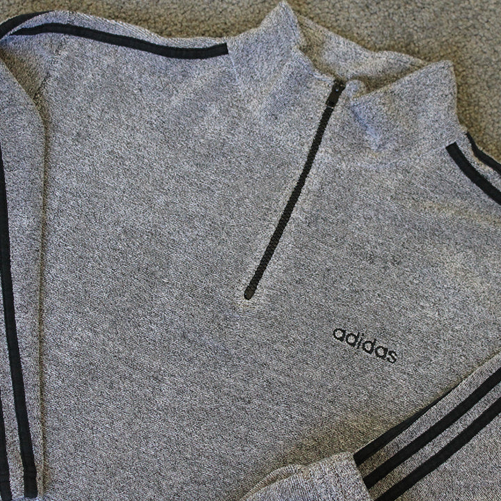 Vintage Adidas Terry Towelling Tracksuit - S