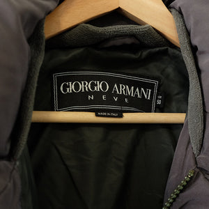 Vintage Rare Giorgio Armani NEVE Down Gilet/Vest Made In Italy - M