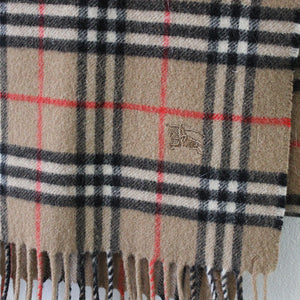 Vintage Burberrys Classic Nova Check Scarf