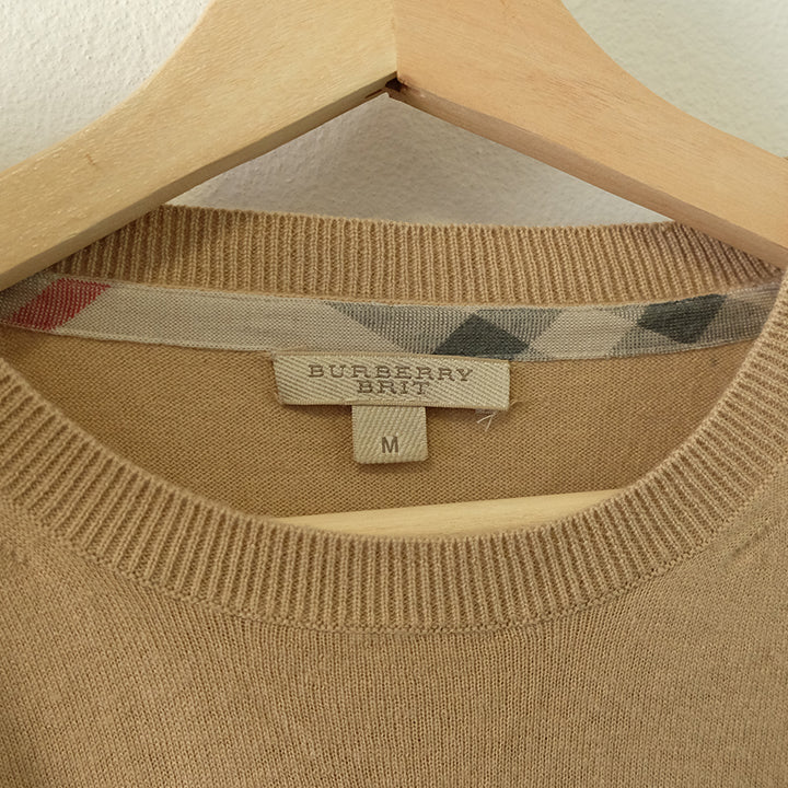 Vintage Burberry Knit Sweater *Flaw - M