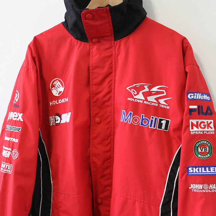 Vintage HSV Holden Fleece Lined Racing Jacket - XXL