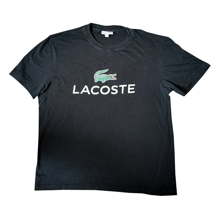 Vintage Lacoste Big Logo Spell Out T-Shirt - L