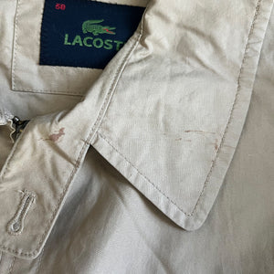 Vintage Lacoste Logo Harrington Style Jacket - L