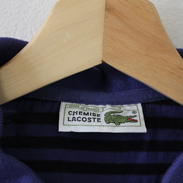 Vintage Chemise Lacoste Polo Made In France - L