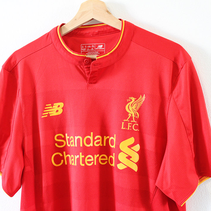 New Balance Lfc Signed Shirt New Balance Liverpool Fc Football