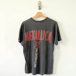 Vintage 1993 Metallica Metalli'fukin'ca Euro Tour T-Shirt - S