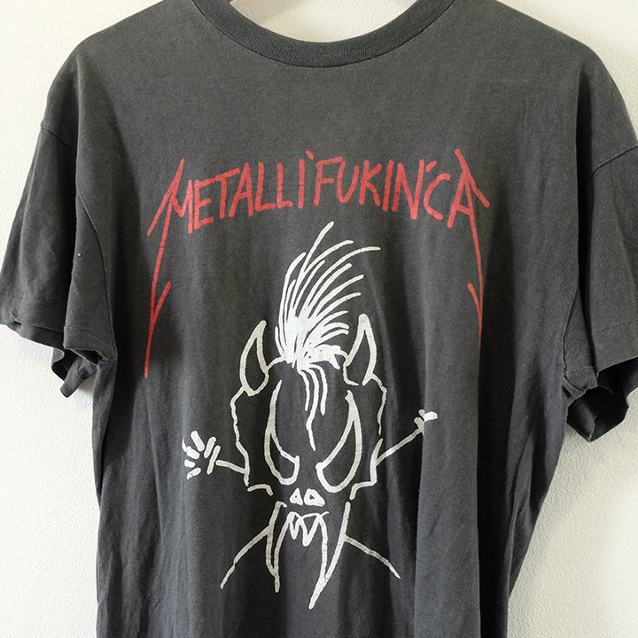 Vintage 1993 Metallica Metalli'fukin'ca Euro Tour T-Shirt - S