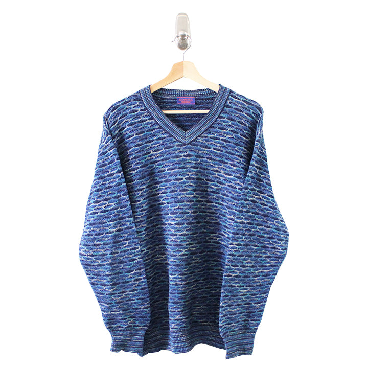 Vintage Missoni Knit Sweater - XL