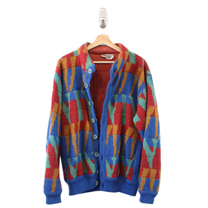 Vintage Missoni Heavy Weight Knit Jacket Made In Italy - L