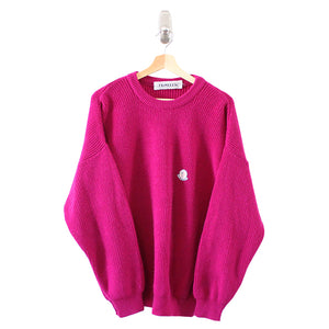 Vintage 80s Moncler Grenoble Knit Sweater - L