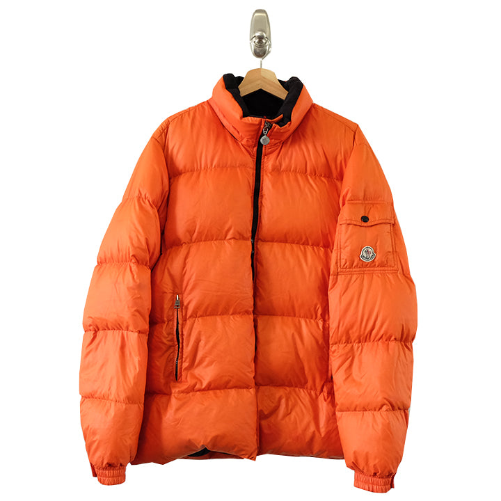 Vintage Moncler Orange Maya Puffer Down Coat Jacket - 3 L/XL