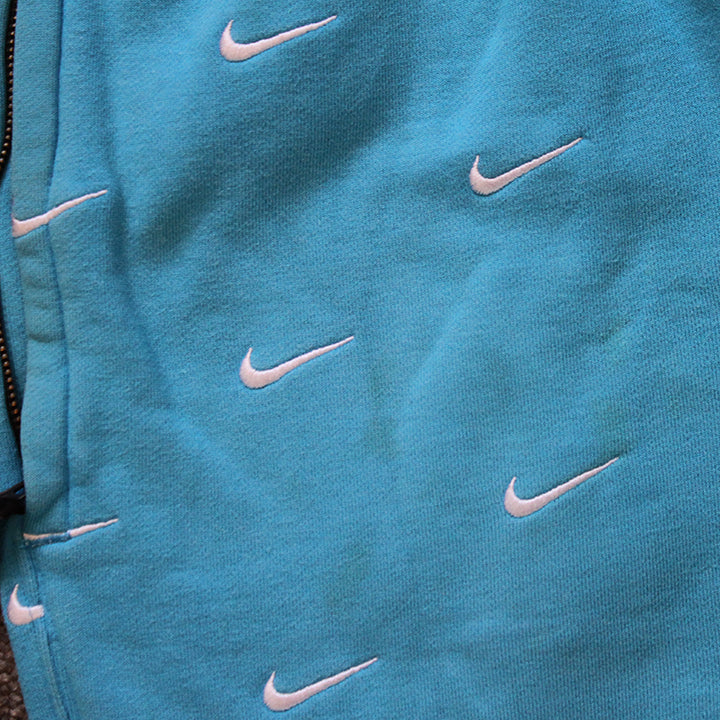 Nike NRG All Over Embroidered Swoosh Track Pants - L