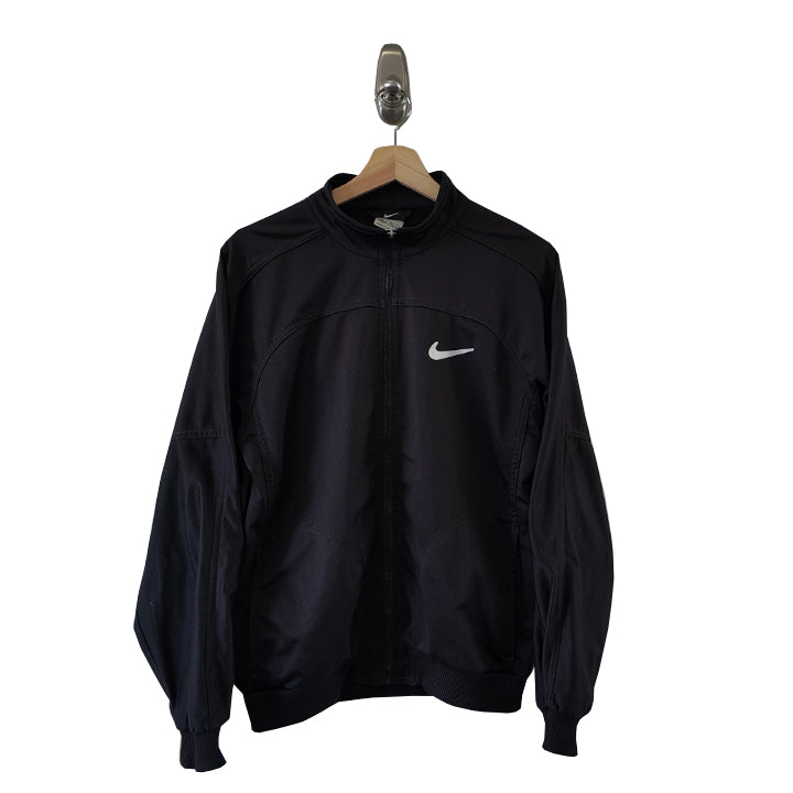 Vintage Nike Big Swoosh Track Jacket - S