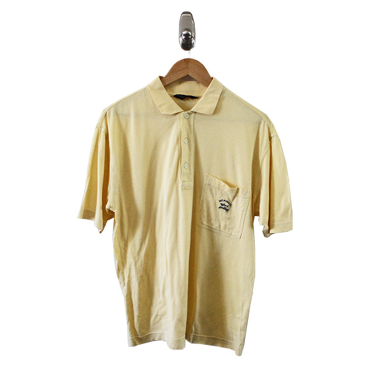 Vintage Paul & Shark Embroidered Polo Shirt - L