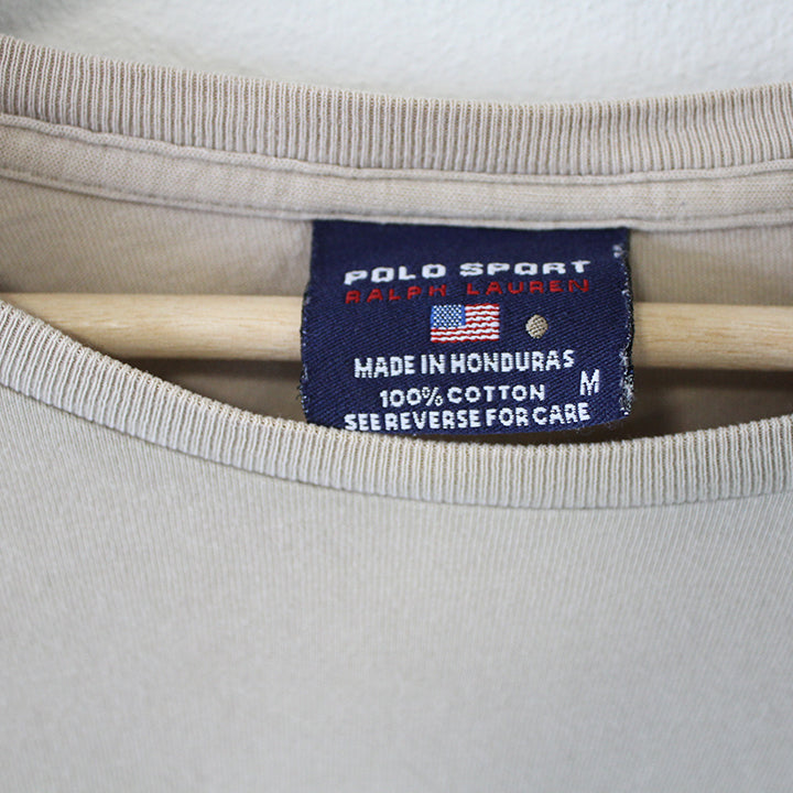 Vintage Polo Sport Ralph Lauren Spell Out Long Sleeve Shirt - L