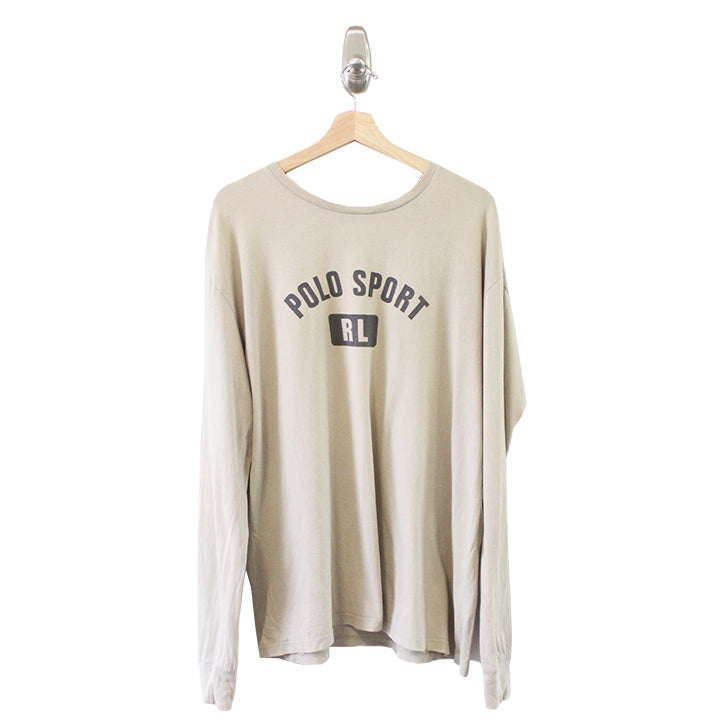 Vintage Polo Sport Ralph Lauren Spell Out Long Sleeve Shirt - L