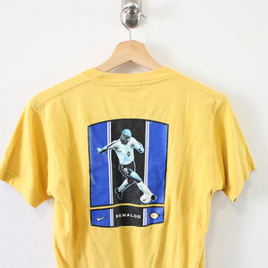 Vintage Rare Nike Ronaldo T-Shirt - XS