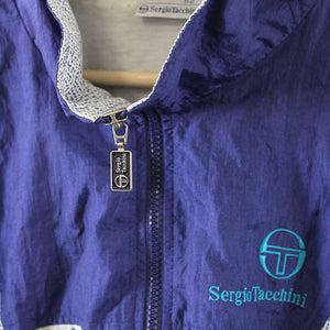 Vintage Sergio Tacchini Embroidered Logo Track Jacket - L