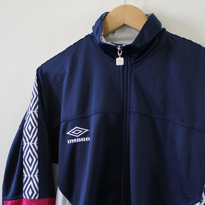 Vintage OG Umbro Embroidered Logo Track Jacket - L