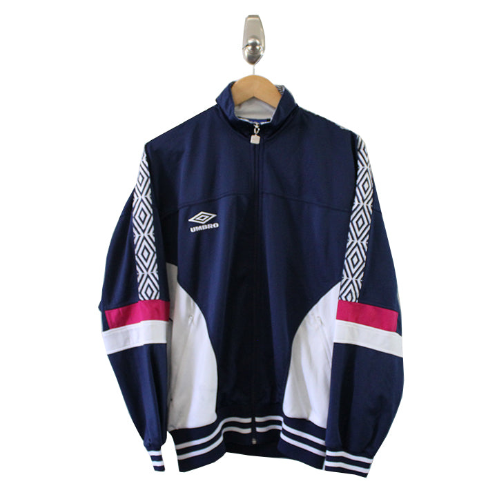 Vintage OG Umbro Embroidered Logo Track Jacket - L