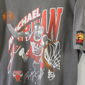 Vintage 1990 Michael Jordan Starter Single Stitch Made In USA T-Shirt - XL