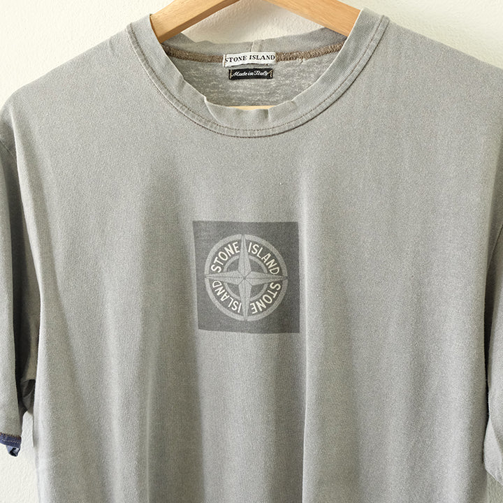 Vintage Rare 90s Stone Island Made In Italy T-Shirt - S