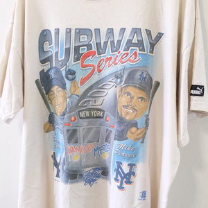 Vintage New York Subway Series T-Shirt - XL