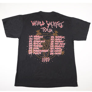 Vintage RARE 1989 Slayer Slaytanic Wehrmacht Euro Tour T-Shirt - L
