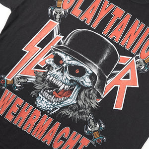 Vintage RARE 1989 Slayer Slaytanic Wehrmacht Euro Tour T-Shirt - L