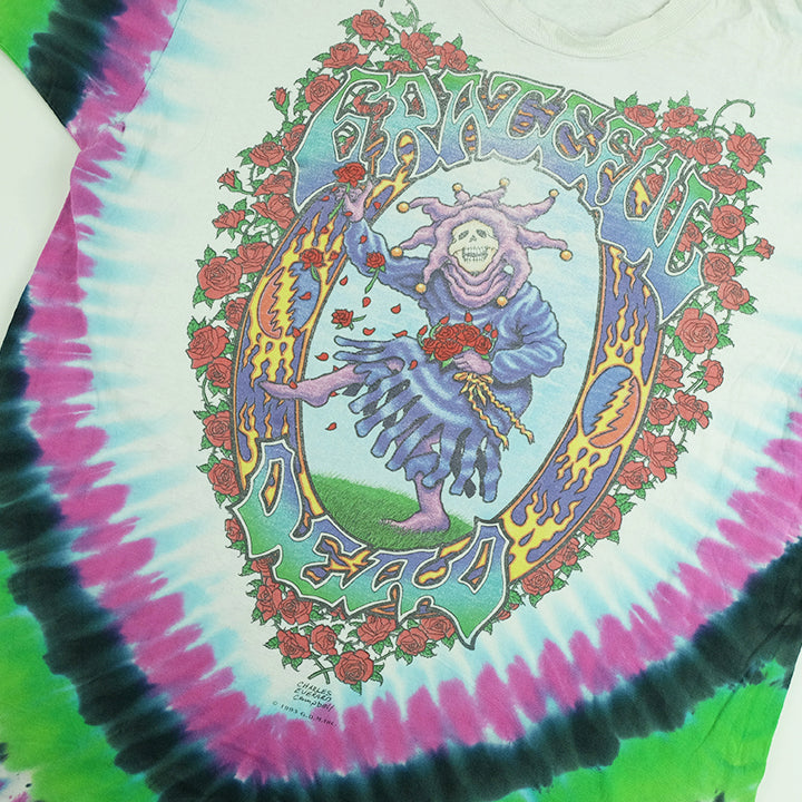 1993 Grateful Dead Seasons Of The Dead Endless Tour Tie Dye T-Shirt - XL