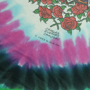 1993 Grateful Dead Seasons Of The Dead Endless Tour Tie Dye T-Shirt - XL