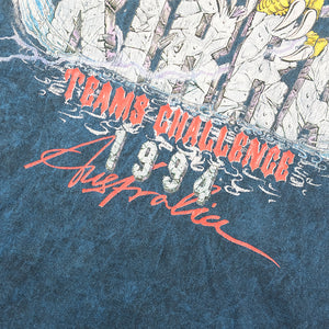 Vintage 1994 Surf Kirra Teams Challenge Australia T-Shirt - L