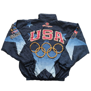 Vintage RARE 1996 Champion USA Olympics Atlanta Jacket - L