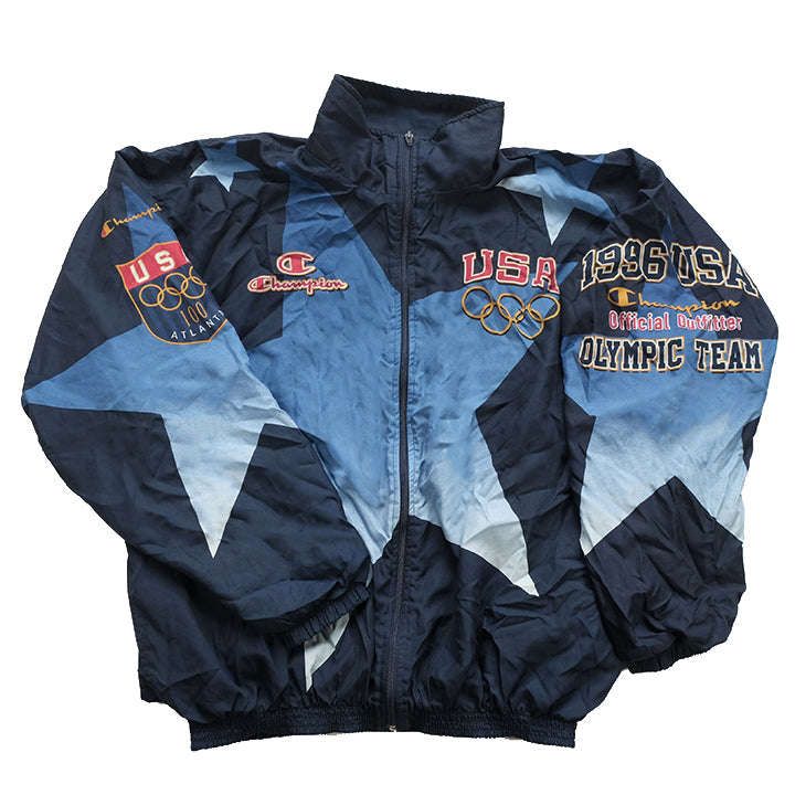 Usa Olympic Team 1996 Olympic Jacket Vintage RARE 1996 Champion