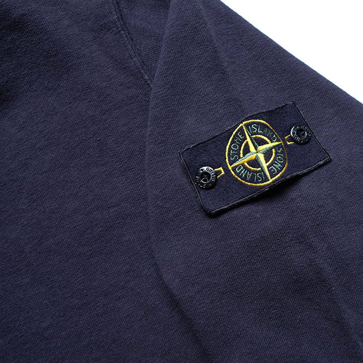 2017 Stone Island SS Button Funnel Sweatshirt - L