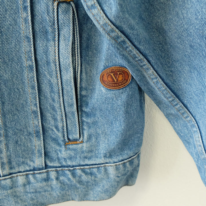 Vintage Valentino Denim Jacket - L