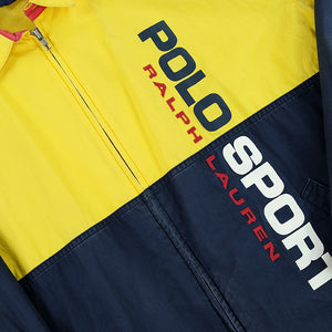 RARE Vintage Polo Sport Ralph Lauren Spell Out Jacket M Steep