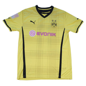 Vintage 2013-14 Borussia Dortmund Home Football Jersey - L